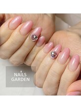 ネイルズガーデン(NAILS GARDEN)/ラメグラデ※パーツ別料金