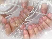 ネイルアンドまつげエクステ リッチエイト 原宿店(Rich8)/フラッシュネイル☆ラメグラ