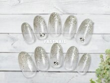 FASTNAIL松戸駅西口店【パラジェル/ジェルネイル専門/定額/マグネット/フットネイル】/春ネイル お花　【11864】