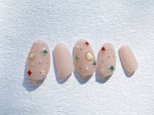 アブニール 大山台店(AVENIR)/宝石ちりばめネイル