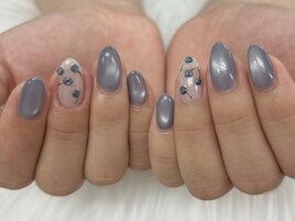 【稗田】さくらんぼネイル