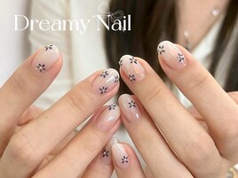 花柄ネイル