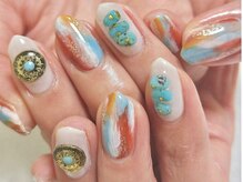 リッチネイル(Rich Nail)/ターコイズネイル