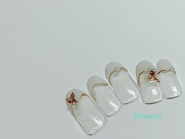 新作　クリスマスネイル