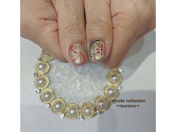 プライベート ネイルサロン マーマ(murmur)/お正月ネイル