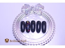 ブリリアント/Newワンポイントネイル♪