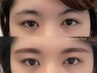【眉デザイン未定の方】お顔分析＋眉WAX＋眉カラー＋メイク仕上げ 75分 ¥8500