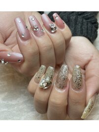 ダイアミチップネイルデザイン