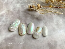 ホワイト　オパール