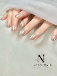 キラキラ　マグネットネイル