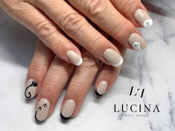 ネイルスタジオ ルキナ(LUCINA)/H-844大人ハロウィンネイル