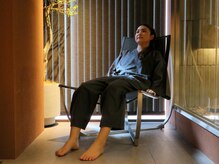 ミネラルスパ バイ アラシノユ(mineral spa by arashi no yu)/5分から10分を目安に休憩