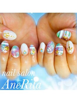 ネイルサロン アンリタ(nail salon AneRita)/新作デザイン多数ブログに掲載★