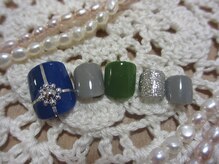 ルクルク ネイル&リラクゼーションサロン(lukuluku)/★Footクロスネイル★