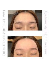 アイアム アイビューティースタジオ つくば店(I am EYE BEAUTY STUDIO)/アイブロウ+フェイスワックス