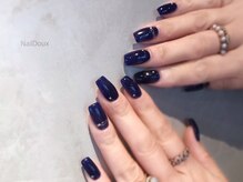 ネイル ドゥ 岡山駅前店(Nail Doux)/ダークネイビー