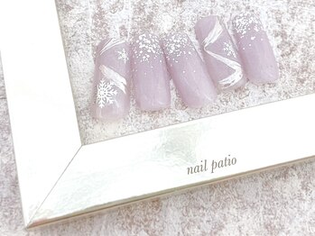 ネイルパティオ 浦和店(nail patio)/雪の結晶ネイル ¥9,980