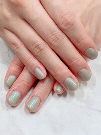 ジェルネイルワンカラー