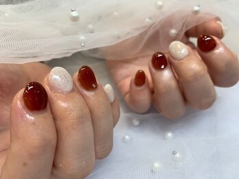 エーナイン イオン秋田中央店/シンプルネイル