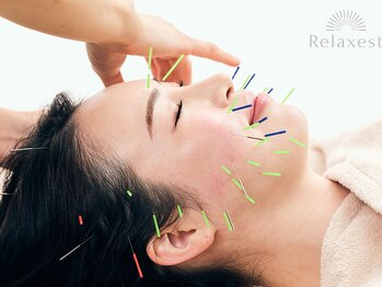 リラクゼスト 恵比寿(Relaxest)の写真/-鍼-　Acupuncture　【眠れる美容鍼　Relaxest恵比寿】　