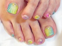 トリーシア(Nail & Beauty Salon Tri-xia)/グラデーションフット