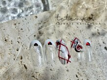 テテネイル(tete.nail)/バレンタイン＆ホワイトデーNail