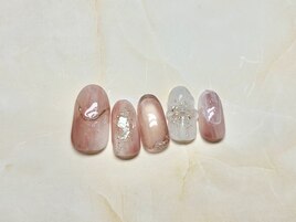 9月定額/桃ニュアンス