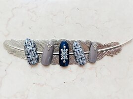 ツイード・ゴージャスデザイン