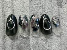 スカイフラワー アイ ネイル(sky flower)/インクネイル