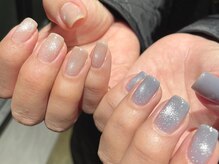 アメリアンドカシェット(Amelie&Cachette)/マグネットネイル：maika