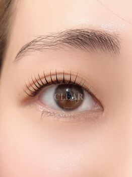 クリア アイラッシーズ アンド ネイルサロン シャイン(CLEAR & SHINE)/瞼をさけてしっかり立ち上げ♪