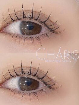 カリス(CHARIS)の写真/忙しい方に！まつ毛・眉毛はもちろん！ネイルも同時に時短美容☆