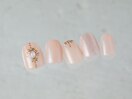 シンプルジュエリーネイル¥7980