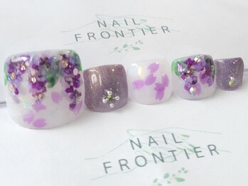 ネイルフロンティア 吉祥寺(NAIL FRONTIER)/F大人藤フット14980円
