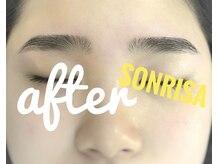 ソンリサ(SONRISA)/自眉毛活かしたデザイン★