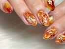 紅葉ネイル