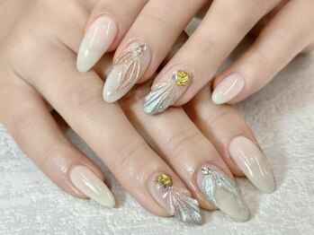 ネイルズ イロハ 新大久保店(NAILS 168)の写真/《リーズナブル×ハイクオリティ》ベテランネイリストが幅広いデザインをご提案◎何度も見たくなる指先に♪