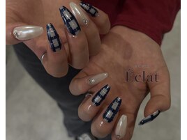 チェックネイル