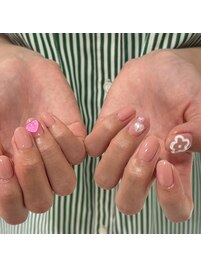 ワンカラー×個性派