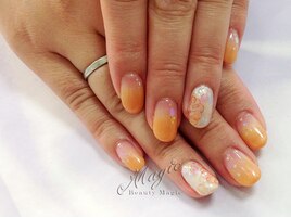 爽やかオレンジグラデ