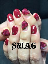 スワッグ(SWAG)/大理石風ネイル