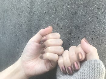 プティットスリール 西尾店(Petit Sourire)/【ミラーネイル】