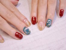 ラルネイル 大宮(Lull. nail)/＊Xmas＊ニュアンスツリー＊