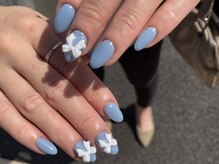 プラス ファースト(Plus 1st)/春リボンネイルby sasabe