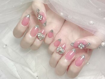 スマイル ネイル 赤羽(smile nail)の写真/【夜20時以降も受付OK】お仕事帰りに通える好立地が嬉しい♪最新トレンド韓国・ワンホンネイルもご用意★