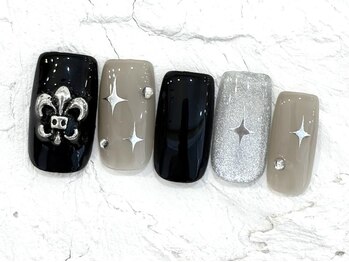 ネイルメゾン 池袋店(NAIL MAISON)/クロムマグネイル¥6980