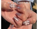 マグネットネイルデザイン 桜
