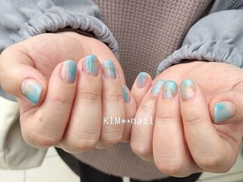 ケイアイエムネイル(KIM nail)/nuance blue