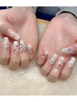 トータルサロン ファイブ(five)/【HAND】girly nail