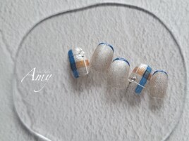 チェックネイル